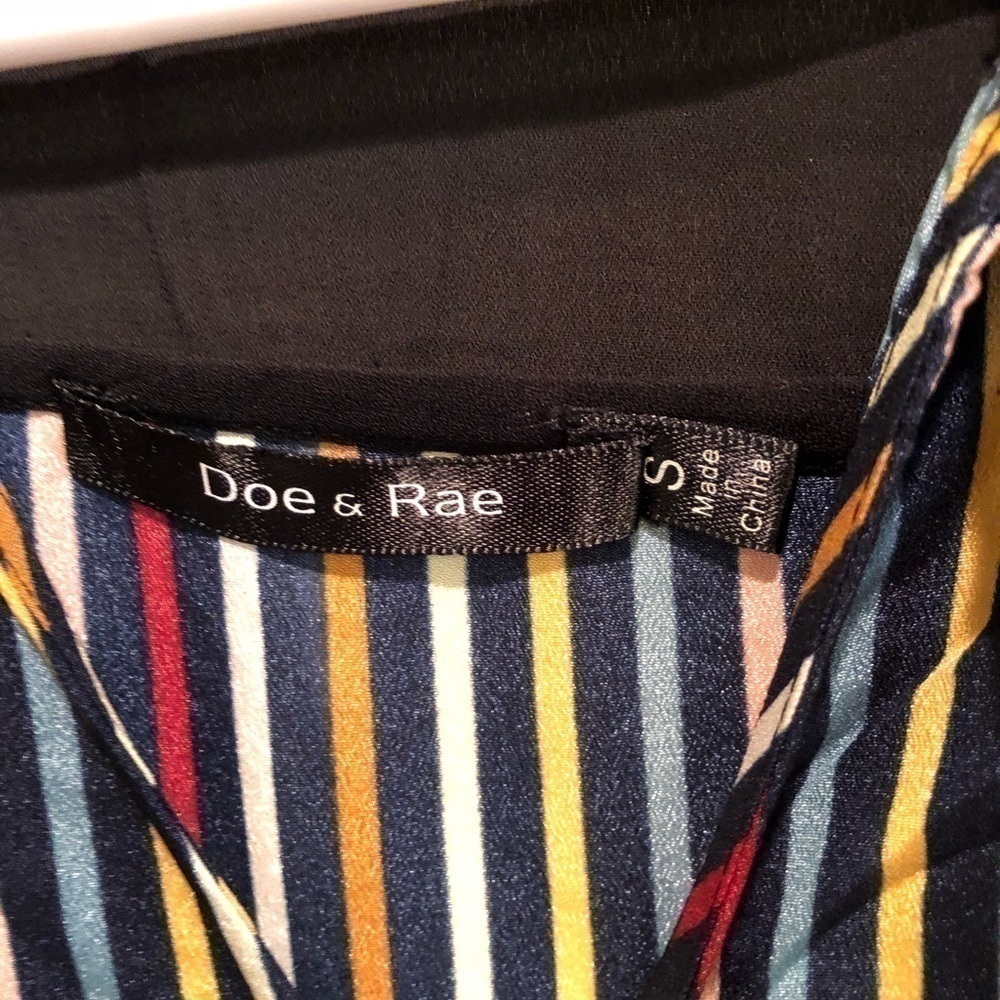 Doe & Rae striped dress NWT - Picture 3 of 7